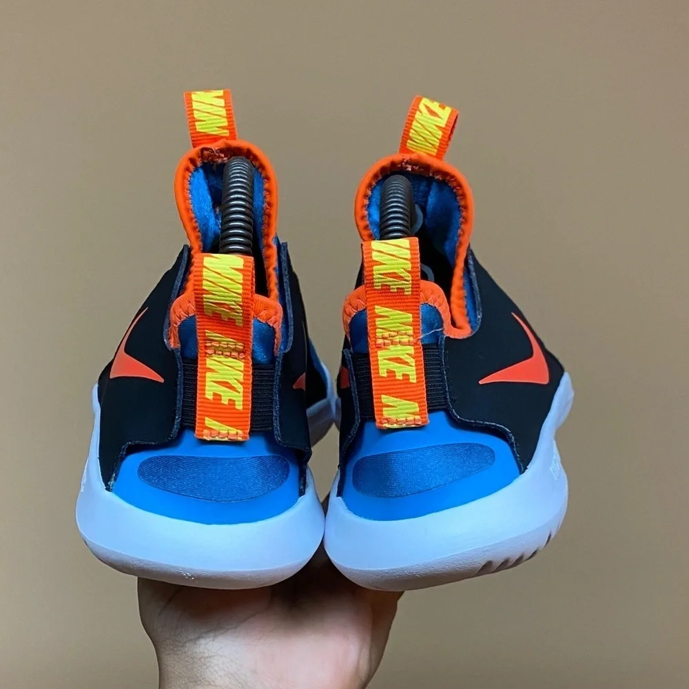 Nike Flex Runner “Blue Black Yellow Infrared” Women’s Running Sneakers” Size 7.5